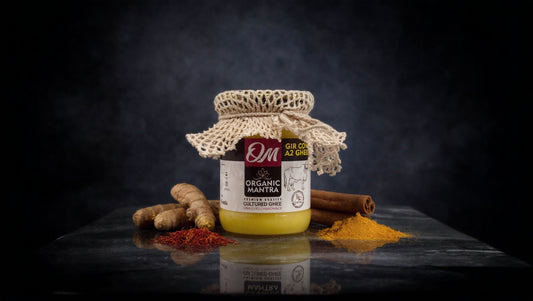 Organic Mantra A2 Bilona Gir Cow Ghee – Cultured Ayurvedic Ghee