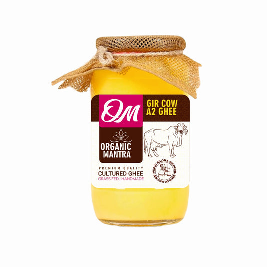 Organic Mantra A2 Bilona Gir Cow Ghee (Cultured Ghee)
